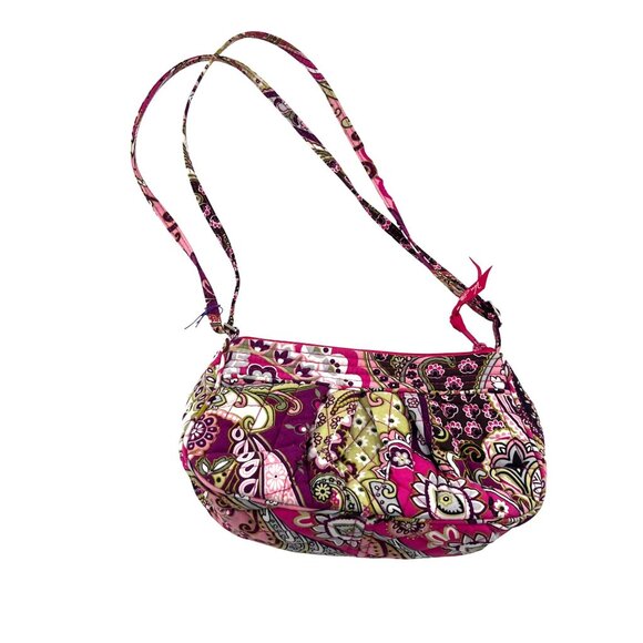 Vera Bradley Quilted Shoulder Bag  10" x 6" Small - Picture 1 of 6